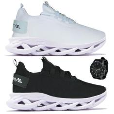 Imagem de Kit 2 Tênis Masculino Academia Caminhada Corrida Adaption Limited + Re