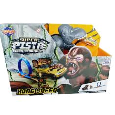 Imagem de Brinquedo Super Pista Kong Speed com Carrinho e Looping
