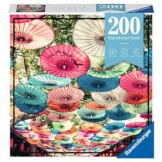 Imagem de Quebra-cabeça Ravensburger Moment Umbrellas 200 peças