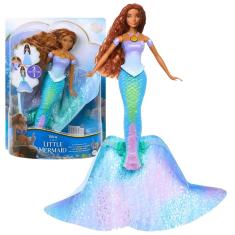 Imagem de Boneca A Pequena Sereia O Filme 2023 Ariel Transformação