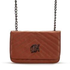 Imagem de Bolsa Pequena Quadrada Feminina Alça Transversal Corrente Botão Estilosa de Alta Qualidade-Feminino