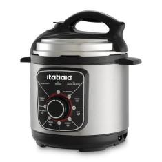 Imagem de Panela de Pressão Elétrica Essencial Itatiaia 5l 900w Inox 127v, 110V