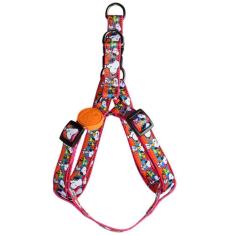 Imagem de Coleira modelo Peitoral de passeio para cachorro Snoopy Unix Rosa Pink Zooz Pets