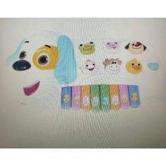 Imagem de Teclado Piano Musical Infantil Cachorro Luz E Som e muito divertido.