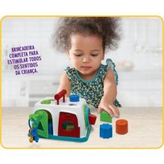 Imagem de Brinquedo educativo caixa de brincadeiras elka