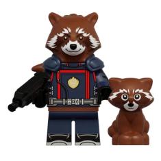 Imagem de Boneco Blocos De Montar Raccoon Guardiões Da Galáxia 3
