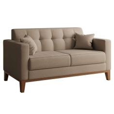 Imagem de Sofá 2 Lugares Narvik Linho Bege