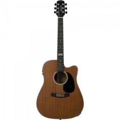 Imagem de Violão Giannini Gf1D Ceq Aço Walnut Satin Satin Giannini