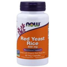 Imagem de Red Yeast Rice 600Mg (60 Veg Capsules) Now Foods