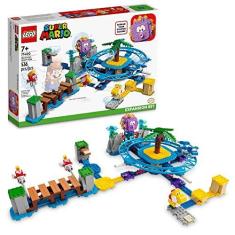 Imagem de 71400 LEGO® Super Mario™ Pacote de expansão - Passeio de Praia do Ouriço Gigante; Kit de Construção (536 peças)