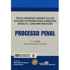 Imagem de Processo Penal - Vol. 8 - Coleção Elementos do Direito - 11ª Ed. 2012 - Fuller, Paulo Henrique Aranda - 9788520342954