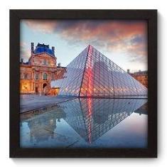 Imagem de Quadro Decorativo - Louvre - 22cm x 22cm - 038qnmap