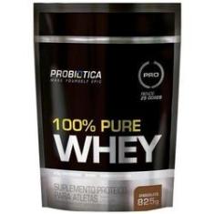 100% Pure Whey Protein Concentrado 825g Refil Probiótica