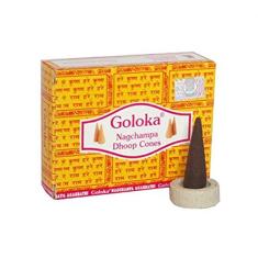 Imagem de Incenso Cone Goloka Nag Champa