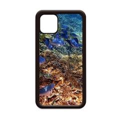 Imagem de Capa para iPhone 11 Pro Max com imagem de natureza de peixe colorida do oceano para Apple Mobile Case Shell
