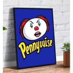 Imagem de Quadro decorativo Poster Pringles Pennywise Desenho Arte