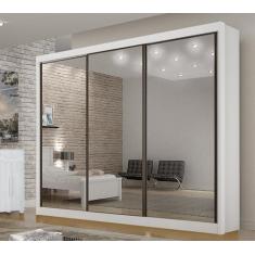 Imagem de Guarda Roupa Com Espelho 3 Portas 6 Gavetas São Paulo Gold - Leifer