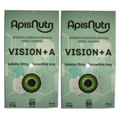 Imagem de Kit 2 Und Luteína e Zeaxantina 60cps (Vision+A) Apisnutri