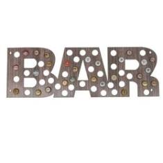 Imagem de Quadro Decorativo Porta Tampinhas Vertical 20x60 Bar Drossi