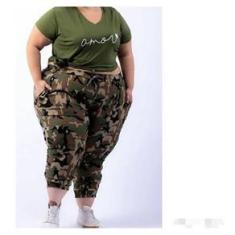 Calca camuflada plus size: Encontre Promoções e o Menor Preço No Zoom