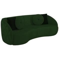 Imagem de Sofa 4 Lugares 318 Cm Passion Veludo Sl 947 Moll
