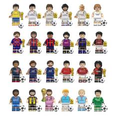 Imagem de Boneco Jogador Futebol Blocos De Montar Escolha