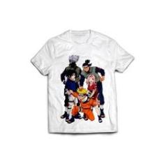 Camiseta Camisa Anime Naruto Akatsuki Simbolo Ninja