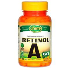 Imagem de Kit 2 Vitamina A Retinol 60 cápsulas Unilife