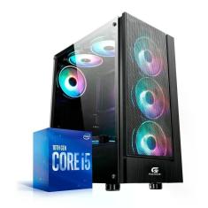 Imagem de Computador Gamer Intel Core I5 10400F, Rx 550 4Gb, 8Gb, Ssd
