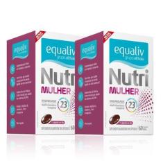 Imagem de Kit 2Nutri Mulher Multivitamínico Biotina Complexo B Equaliv