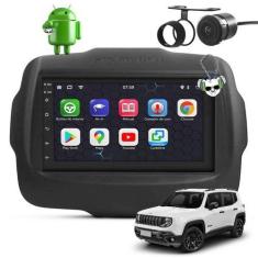 Imagem de Kit Central Multimídia Sistema Android Espelhamento Usb Bluetooth Jeep