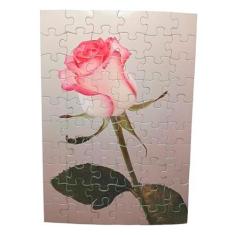 Imagem de Kit 4 Quebra-Cabeças Relaxante Flores Floral 40 peças