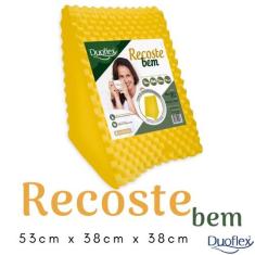 Imagem de Travesseiro Encosto Anatômico Conforto 53x38x38 Duoflex Recoste Bem