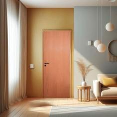 Imagem de Porta de Madeira Sarrafeada 210x100cm Lisa 00 Jb Portas Ipê