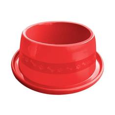 Imagem de Comedouro Plast. Anti-Formiga N4 - 1900 Ml (Vermelho) Furacão Pet para Cães