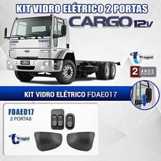 Imagem de Kit Vidro Elétrico Tragial Ford Cargo 12V 2 Portas