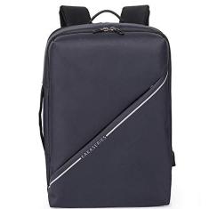 Imagem de Mochila durável, mochila para laptop de viagem de negócios com porta de carregamento USB, mochila para computador de trabalho, mochila escolar para homens femininos ao ar livre