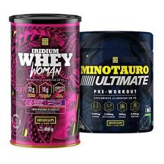 Imagem de Whey Protein Woman 450g + Minotauro Ultimate - Iridium Labs