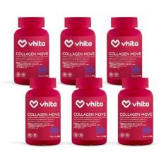 Imagem de Colágeno Tipo 2 Com Ácido Hialurônico MSM e Vitaminas Para Articulações 60 Cáps (6 unidades) Vhita