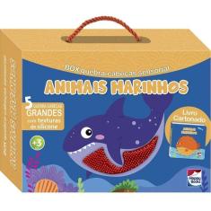Imagem de Livro+Quebra Cabeças Sensoriais Animais Marinhos
