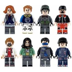 Imagem de Bonecos Blocos De Montar Cidade Pista De Corrida - Mega Block Toys