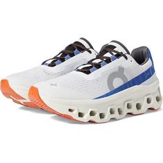 Imagem de On Cloudmonster Tênis feminino, Frost/cobalto, 40