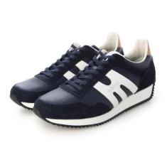 Imagem de Roy Tênis masculino casual de couro mobus 100 anos modelo mobus coleção Heritage Made in Japan, Azul-marinho/branco, 41