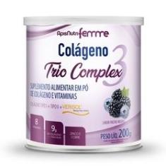 Imagem de Colágeno Trio Complex Apisnutri Frutas Negras 200g