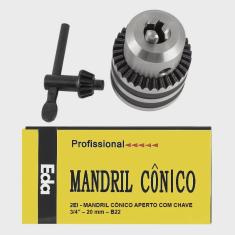 Imagem de Mandril 3/4 Com Chave - Super 5.0 a 20mm - Encaixe B22 - eda