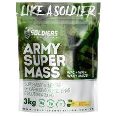 Imagem de Hipercalórico Army Super Mass - 3Kg - Soldiers Nutrition-Unissex