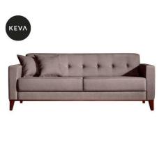 Imagem de Sofá 3 lugares Kivik Botonê Caqui - Mobly