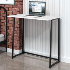 Imagem de Escrivaninha Industrial Dobrável Fit Yescasa Preto/Branca