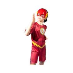 Imagem de Fantasia luxo the flash infantil original - supermagia - BABYBRINK, Ún