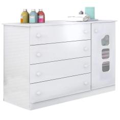 Imagem de Cômoda Infantil Livia 01 Porta E 04 Gavetas Phoenix